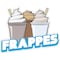 Signmission Frappes Decal Concession Stand Food Truck Sticker, D-DC-16 Frappes19 D-DC-16 Frappes19 - alternate 1